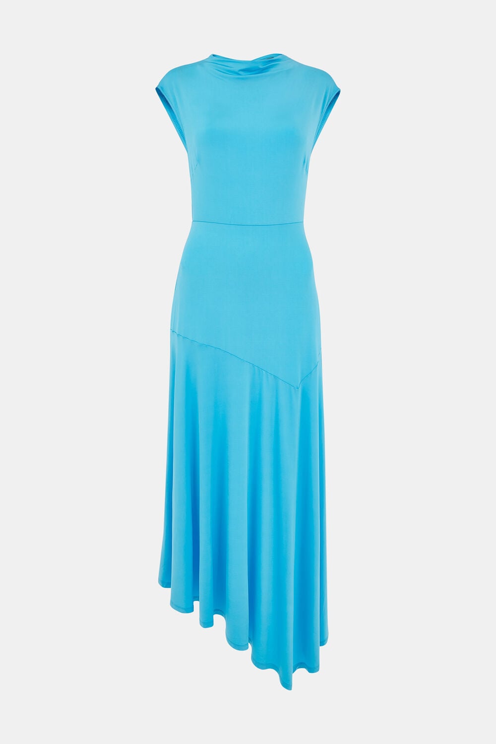 Iris Asymmetric Jersey Dress